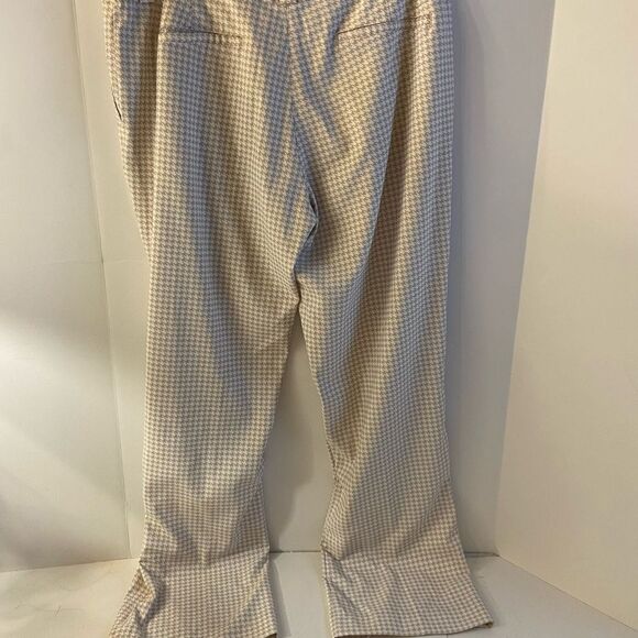Nike dri fit golf pants size 12 beige white - Picture 2 of 5